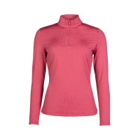 T-shirt technique HKM Basic manches longues Rouge foncé