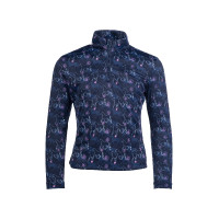 T-shirt technique HKM Bria manches longues Bleu foncé