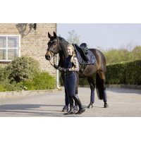 T-shirt technique HKM Lyon Active manches longues Bleu foncé