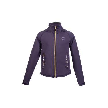 Veste fonctionnel HKM Lola Lilas foncé Violet