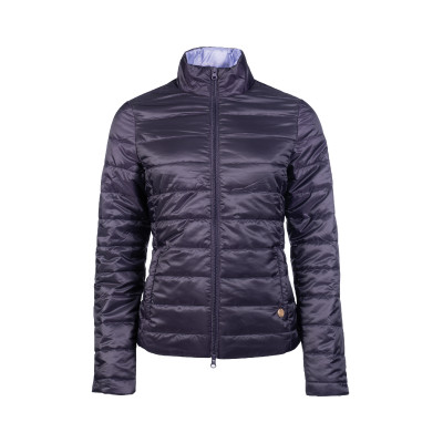 Veste matelassée HKM Lavender Bay Lilas foncé