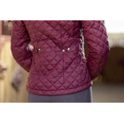 Veste matelassée HKM Stella Rouge foncé Veste matelassée HKM Stella Rouge foncé