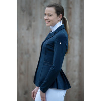 Veste de concours HKM Eloise Bleu foncé Veste de concours HKM Eloise Bleu foncé