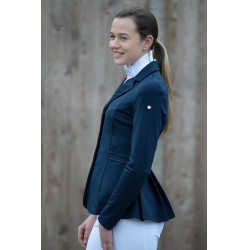 Veste de concours HKM Eloise Bleu foncé Veste de concours HKM Eloise Bleu foncé