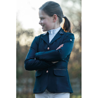 Veste de concours HKM Flora Kids Veste de concours HKM Flora Kids