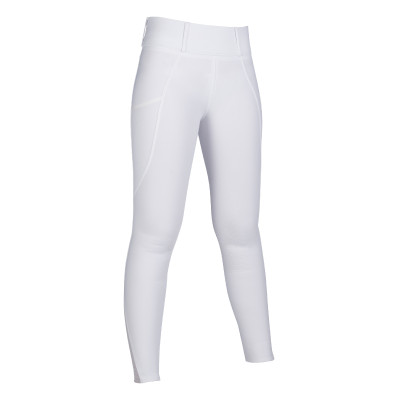 Legging HKM Lisa full seat silicone Blanc