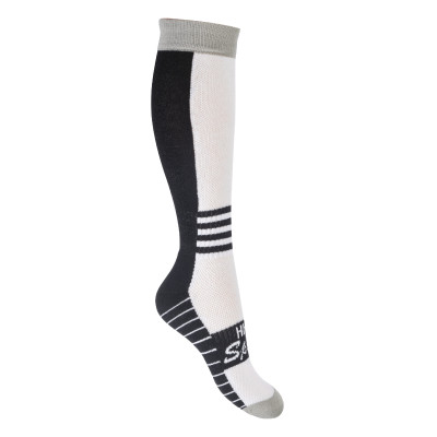 Chaussettes HKM Olympia Noir / blanc