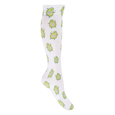 Chaussettes HKM Arizona Llilas / vert