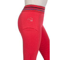 Legging HKM Aymee full seat en silicone Rose