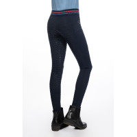 Legging HKM Aymee full seat en silicone Bleu foncé Legging HKM Aymee full seat en silicone Bleu foncé