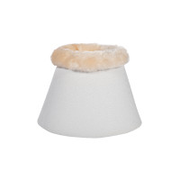 Cloches HKM Comfort Softopren avec rembourrage Blanc
