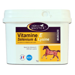 Vitamine E, Sélénium et Lysine Horse Master poudre