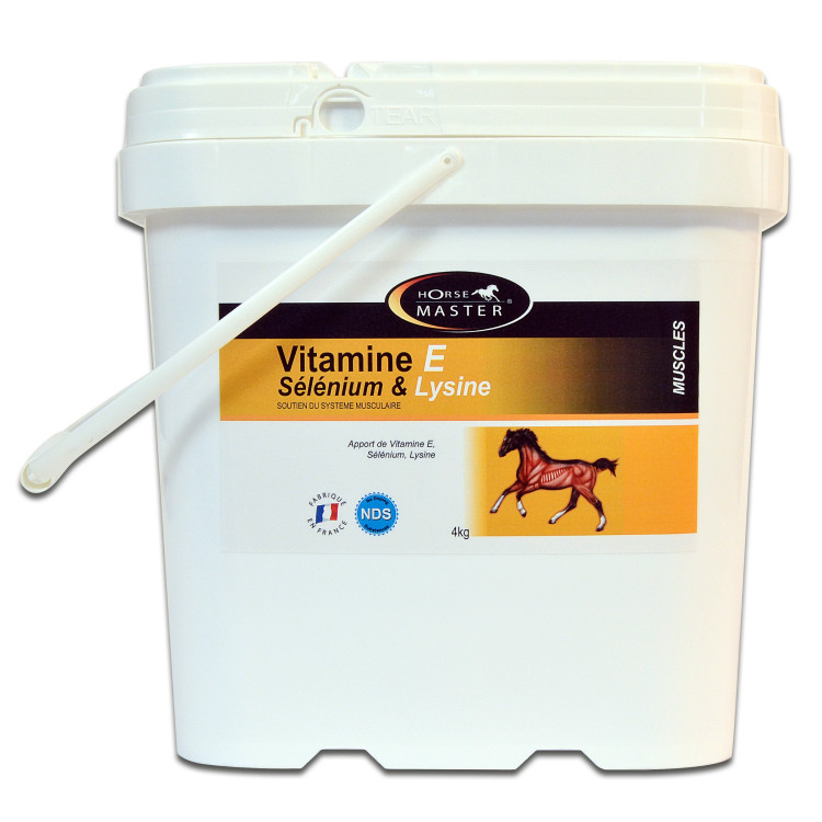 Vitamine E, Sélénium et Lysine Horse Master poudre