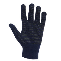 Gants d'équitation Dublin Magic Pimple Grip Bleu marine