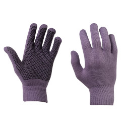 Gants d'équitation Dublin Magic Pimple Grip Violet