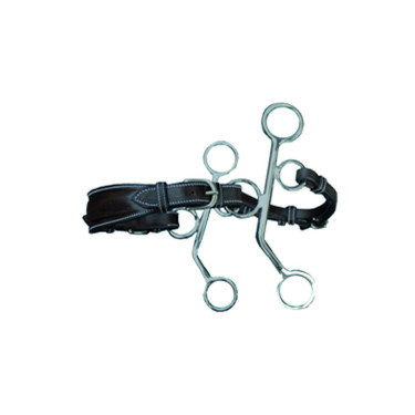 Hackamore Jump'In cuir branches courtes Hackamore Jump'In cuir branches courtes