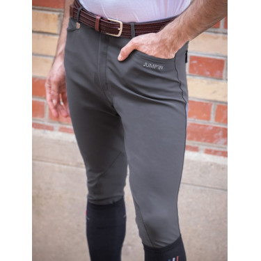 Pantalon d'équitation homme Jump'In Super X Gris Pantalon d'équitation homme Jump'In Super X Gris