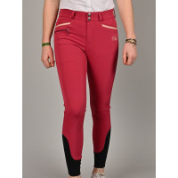 Pantalon d'équitation Junior fille Luna Jump'In Framboise Rouge