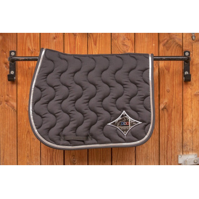 Tapis Jump'In Jumpad Écusson Noir lurex