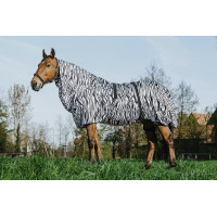 Chemise anti-eczéma zèbre Riding World Zèbre noir / blanc Chemise anti-eczéma zèbre Riding World Zèbre noir / blanc