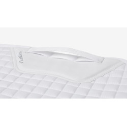 Tapis LeMieux dressage square - coton Blanc Tapis LeMieux dressage square - coton Blanc