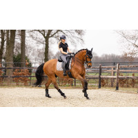 Tapis LeMieux dressage square - coton Blanc Tapis LeMieux dressage square - coton Blanc