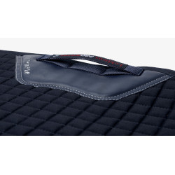 Tapis LeMieux dressage square - coton Bleu marine Tapis LeMieux dressage square - coton Bleu marine