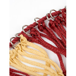 Filet à foin LeMieux Hippo Bordeaux / beige Filet à foin LeMieux Hippo Bordeaux / beige