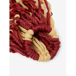 Filet à foin LeMieux Hippo Bordeaux / beige Filet à foin LeMieux Hippo Bordeaux / beige