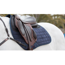 Tapis LeMieux X-Grip Silicone EuroJump Square Bleu marine Tapis LeMieux X-Grip Silicone EuroJump Square Bleu marine