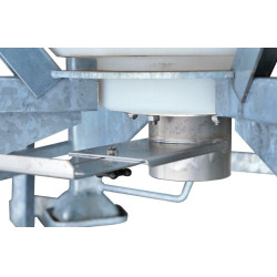 Trappe de reprise du Silo monobloc à aliments La Gée  Trappe de reprise du Silo monobloc à aliments La Gée