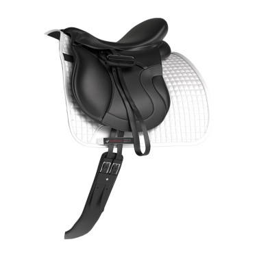 Tapis LeMieux Suede Dressage Square Blanc Tapis LeMieux Suede Dressage Square Blanc