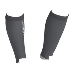 Chaussettes de concours LeMieux 2 paires Anthracite Gris