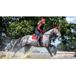 Tapis LeMieux Suede GP Square Chilli Rouge Tapis LeMieux Suede GP Square Chilli Rouge