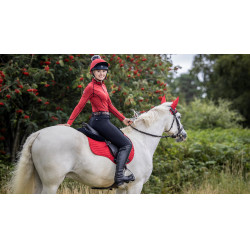 Tapis LeMieux Suede GP Square Chilli Rouge Tapis LeMieux Suede GP Square Chilli Rouge