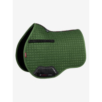 Tapis LeMieux ProSport Suede GP Square Vert chasseur Tapis LeMieux ProSport Suede GP Square Vert chasseur