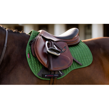 Tapis LeMieux Suede GP Square Vert chasseur Tapis LeMieux Suede GP Square Vert chasseur