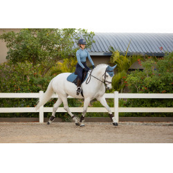 Tapis LeMieux Loire Classic Close Contact Square Ice blue Bleu