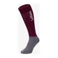 Chaussettes de concours My LeMieux 2 paires Bordeaux