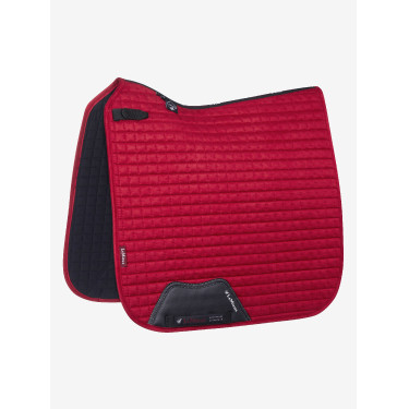 Tapis LeMieux Suede Dressage Square Chilli Rouge