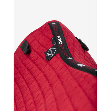 Tapis LeMieux Suede Dressage Square Chilli Rouge