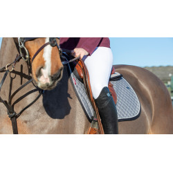 Tapis obstacle LeMieux Wither Relief Mesh Gris