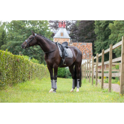 Tapis dressage LeMieux Carbon Mesh Square Gris Tapis dressage LeMieux Carbon Mesh Square Gris