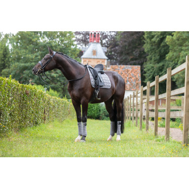 Tapis dressage LeMieux Carbon Mesh Square Tapis dressage LeMieux Carbon Mesh Square