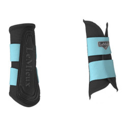 Guêtres LeMieux Grafter Azure Bleu Guêtres LeMieux Grafter Azure Bleu