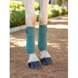 Bandes de polo LeMieux Luxury Sage Bleu Bandes de polo LeMieux Luxury Sage Bleu