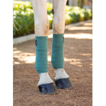 Bandes de polo LeMieux Luxury Sage Bleu Bandes de polo LeMieux Luxury Sage Bleu