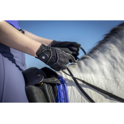 Gants d'équitation LeMieux 3D Mesh Noir Gants d'équitation LeMieux 3D Mesh Noir