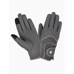 Gants d'équitation LeMieux 3D Mesh Gris