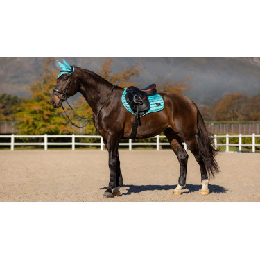 Tapis LeMieux Loire Classic Close Contact Square Azure Bleu